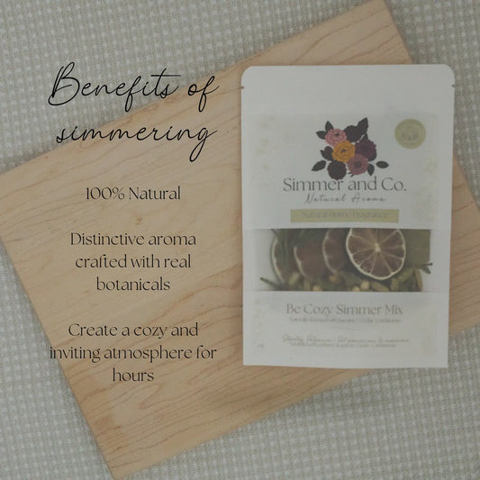 Be Cozy Autumn Simmer Mix | Natural Stovetop Potpourri