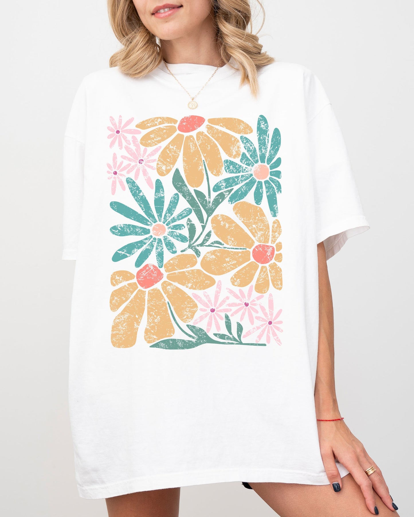 Gorgeous Abstract Flowers T-Shirt