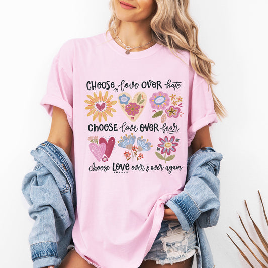 Choose Love Over Hate T-Shirt