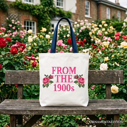 From The 1900s Floral Tote Bag