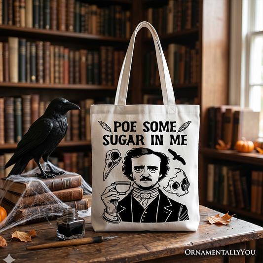 Poe Some Sugar On Me Tote Bag