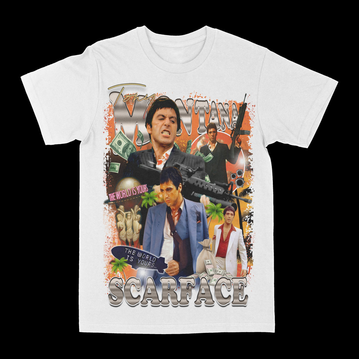 Tony Montana "The World Is Yours" Graphic Tee