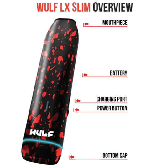 Wulf LX Slim Dry Herb Vaporizer