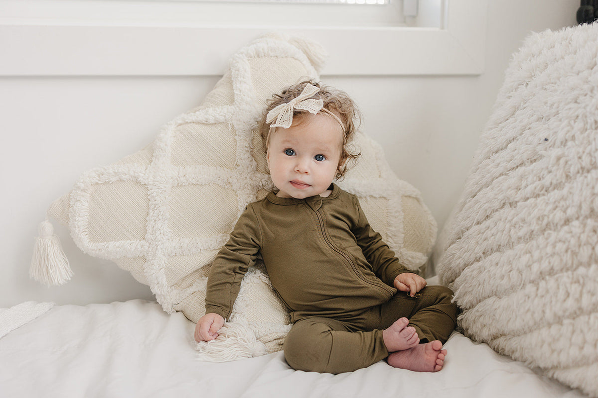 Solid Bamboo Zippy Pajamas - more colors