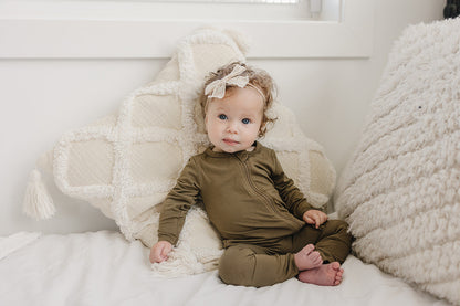 Solid Bamboo Zippy Pajamas - more colors