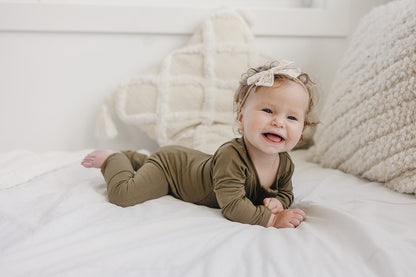 Solid Bamboo Zippy Pajamas - more colors