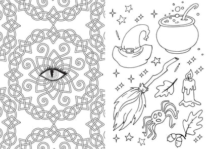Witchery: Coloring Book by Grace West