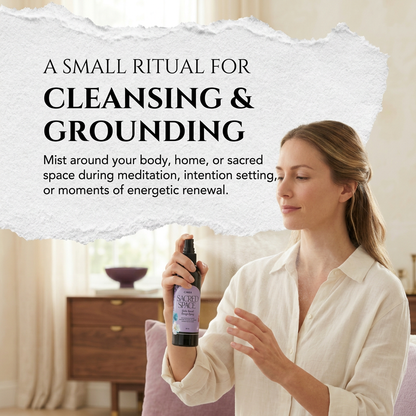 Sacred Space Smudge Spray – 4 oz Cleansing & Purifying Mist