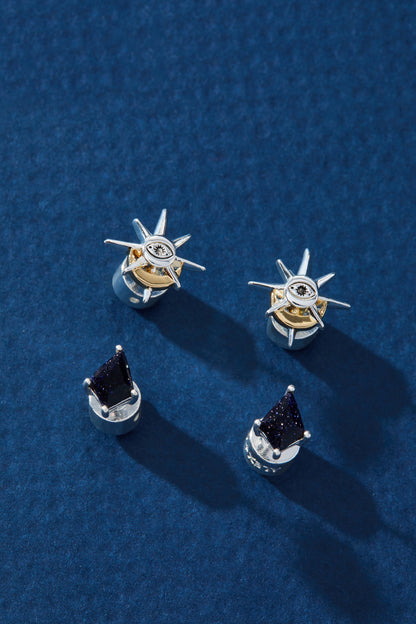 Moon Magic Celestial Earring Set of 2