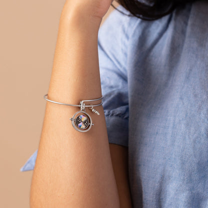 Harry Potter™ Time Turner Spinner Charm Bangle