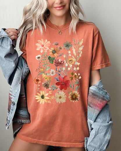 Pressed Flowers T-Shirt