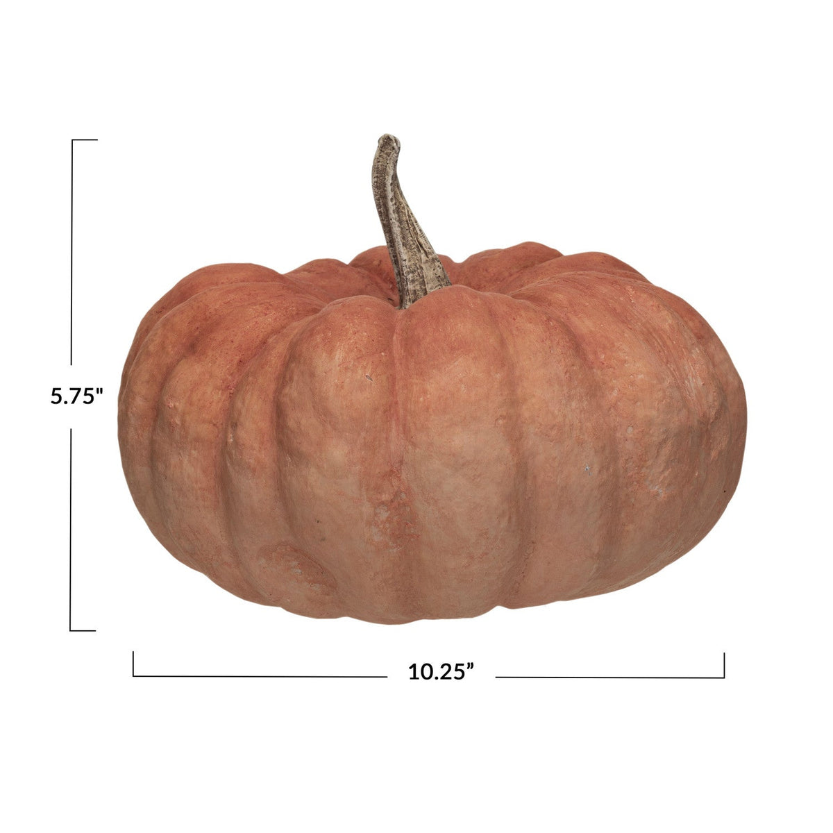 Bumpy Textured Resin Pumpkins