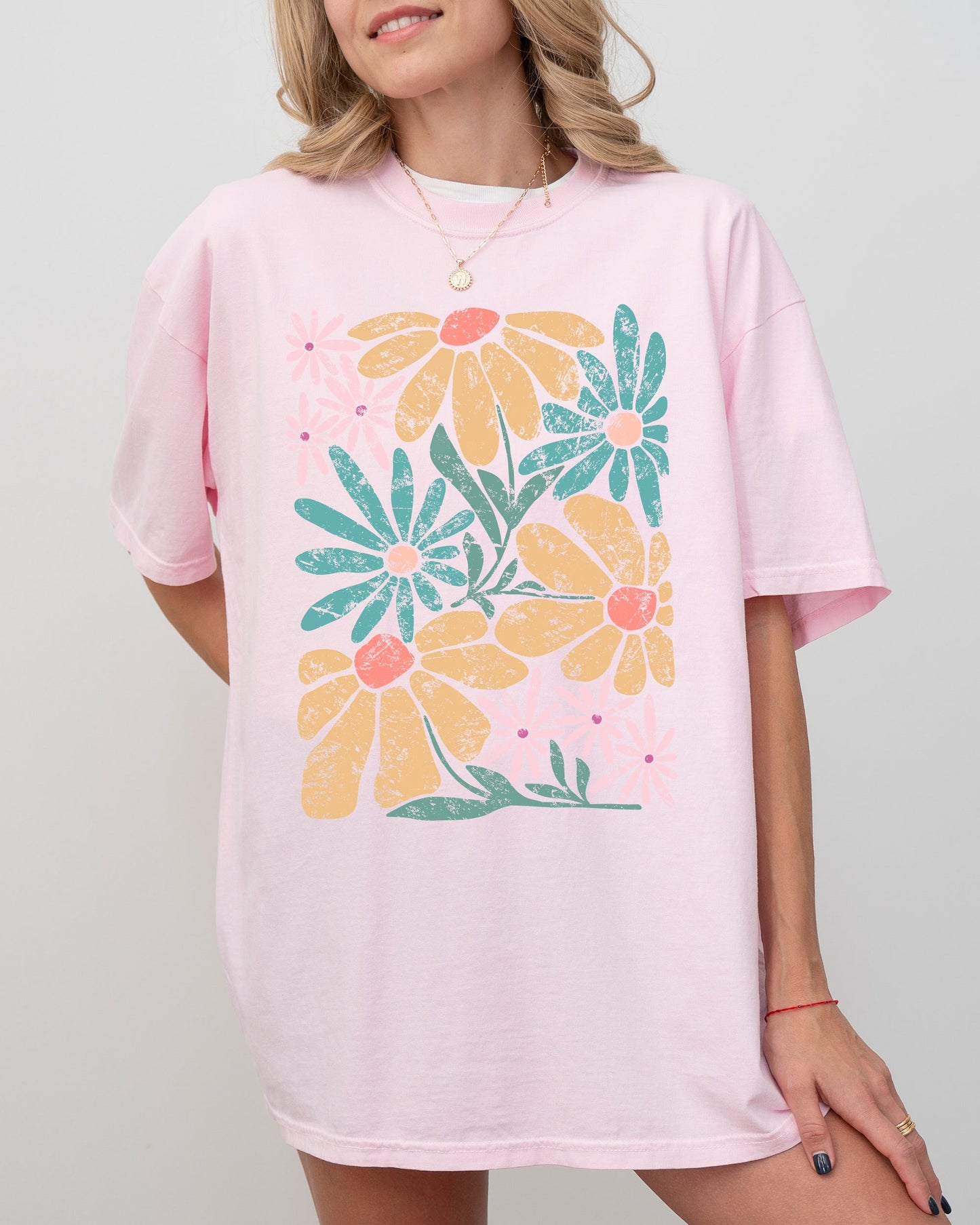 Gorgeous Abstract Flowers T-Shirt