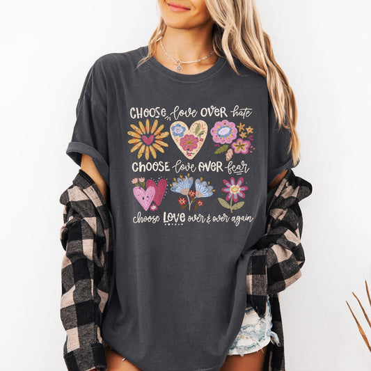 Choose Love Over Hate T-Shirt