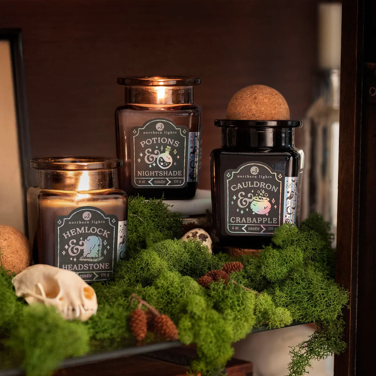 Cauldron & Crabapple Soy Candle