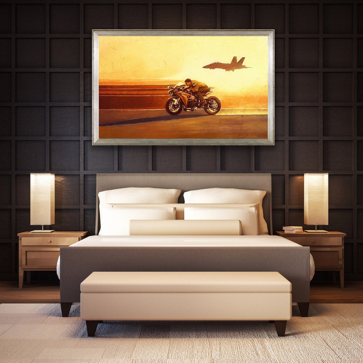 TOP GUN MAVERICK PAINTING - It's time to let go