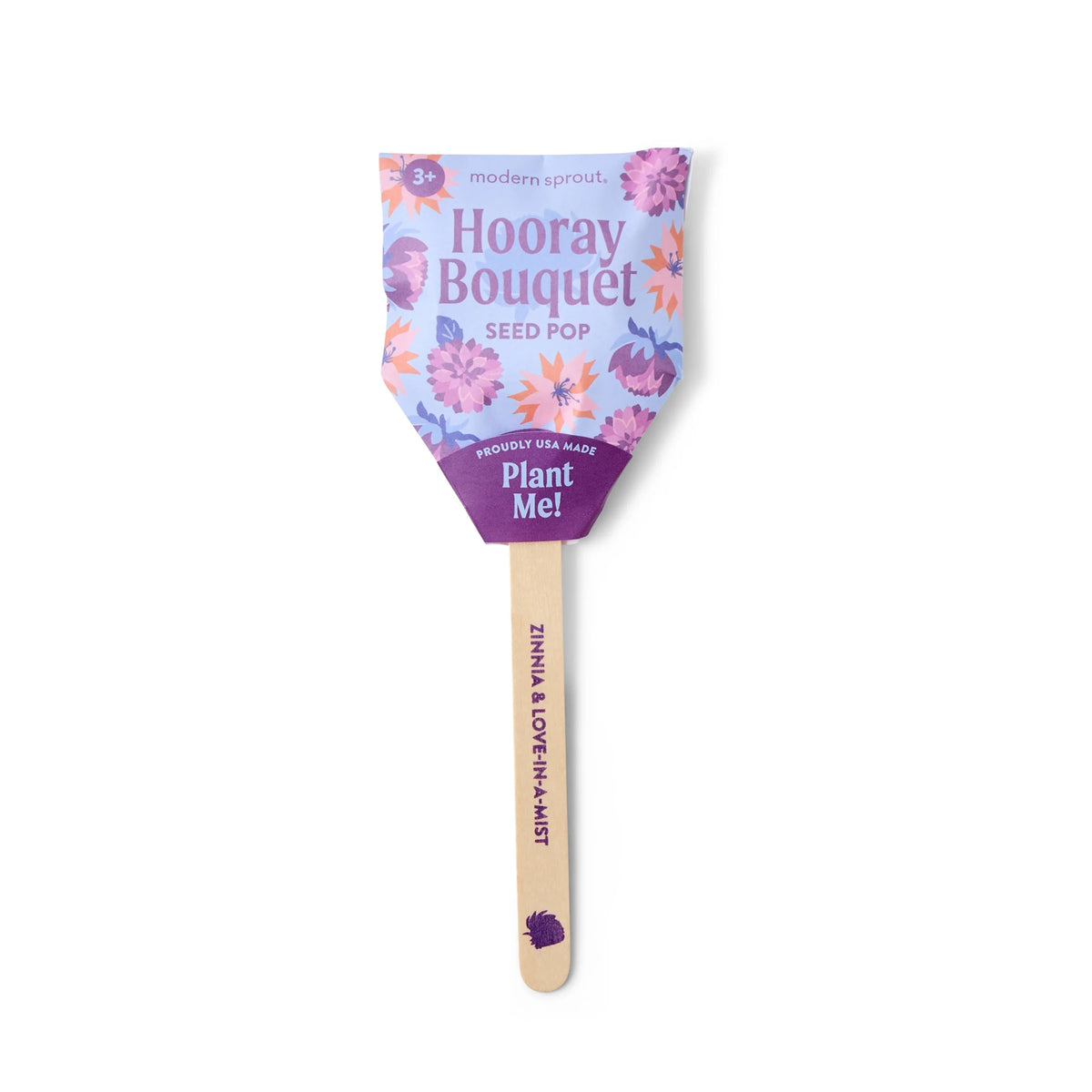Plantable Wildflower Seed Pop Gift | Modern Sprout
