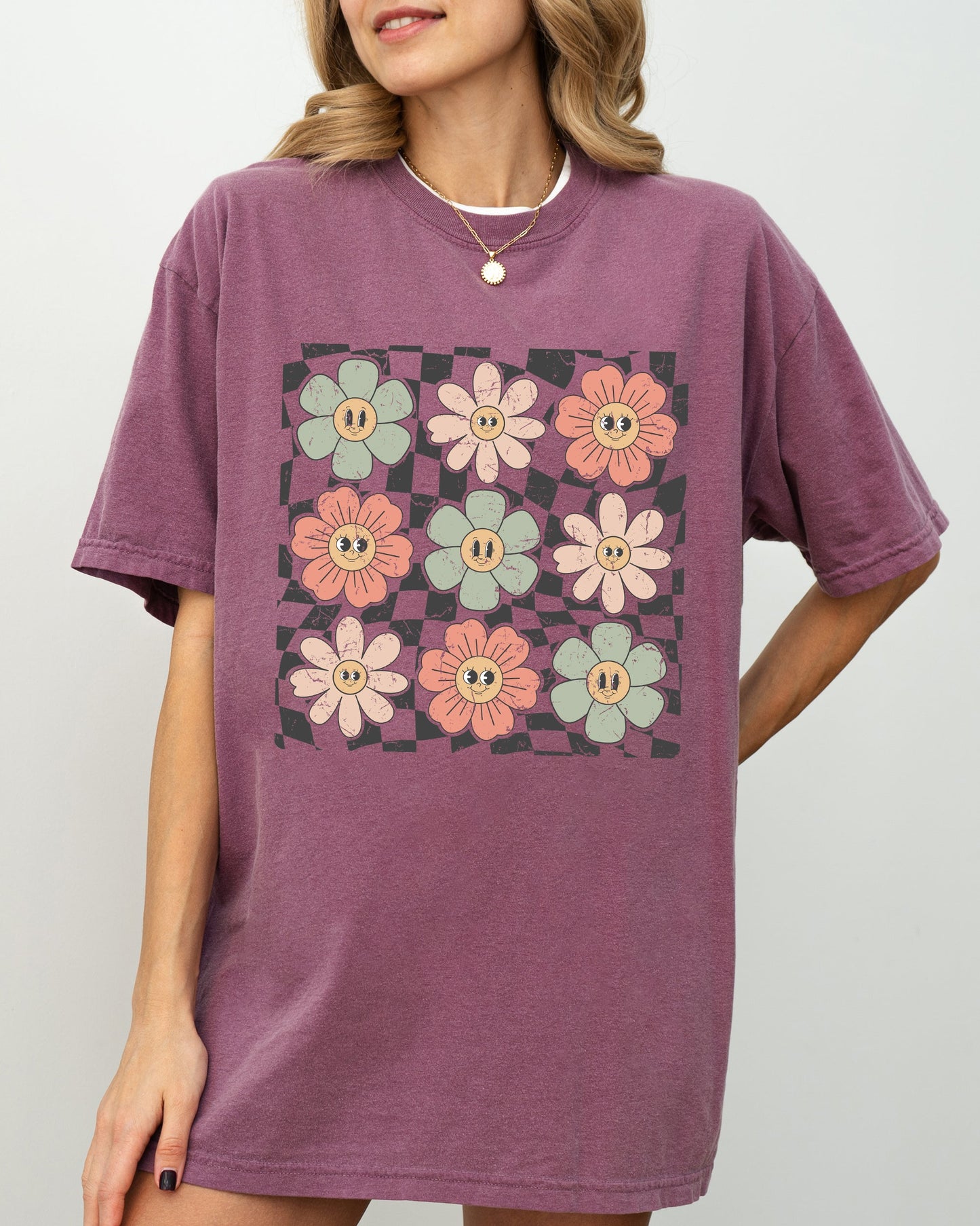 Retro Flowers T-Shirt