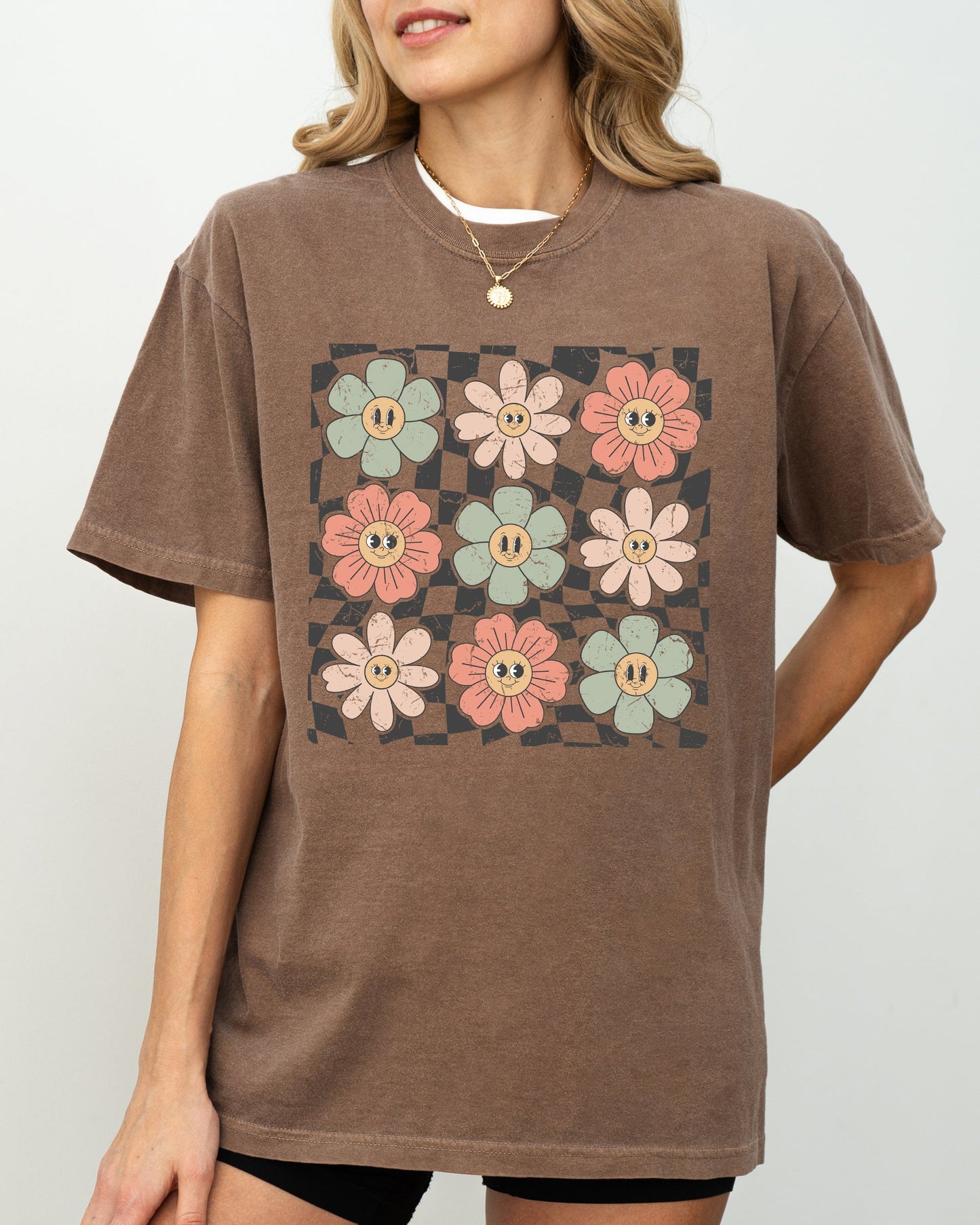 Retro Flowers T-Shirt