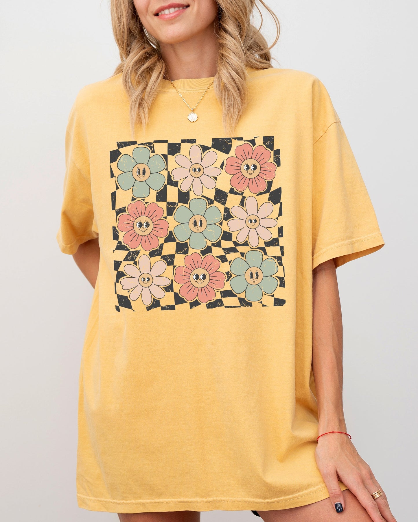 Retro Flowers T-Shirt