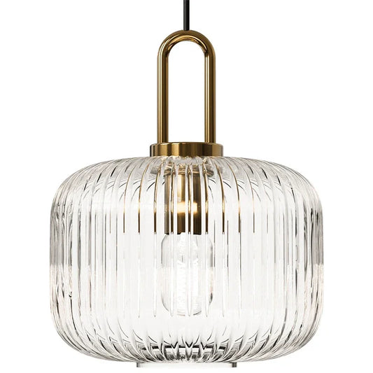 Japanese Glass Pendant Light