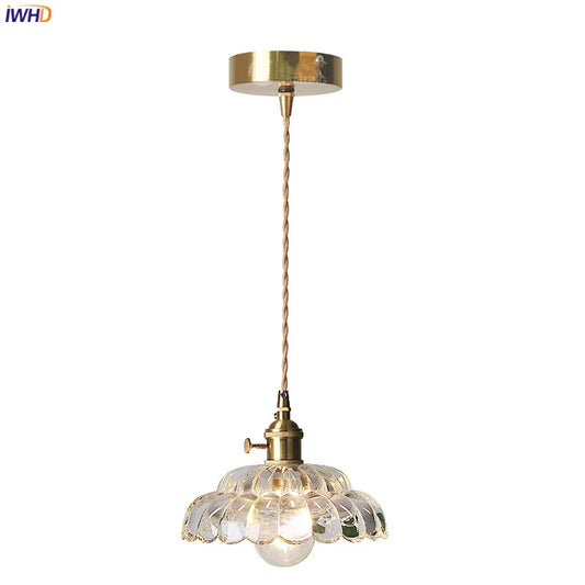 Vintage Glass LED Pendant Lamp