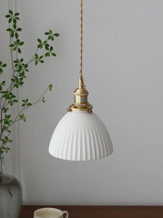 Japanese Ceramic Pendant Light