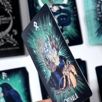 The Witch's Familiar Runic Oracle Cards