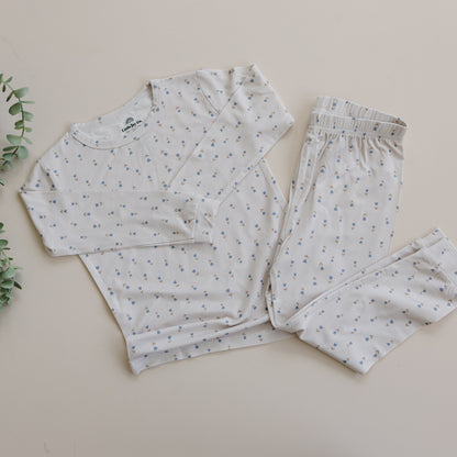 Tiny Tulips 2pc Bamboo Pajamas