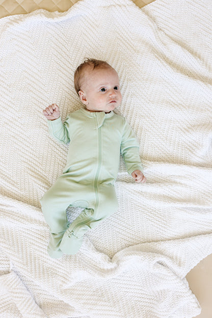 Bamboo Footed Bamboo Zippy Pajamas