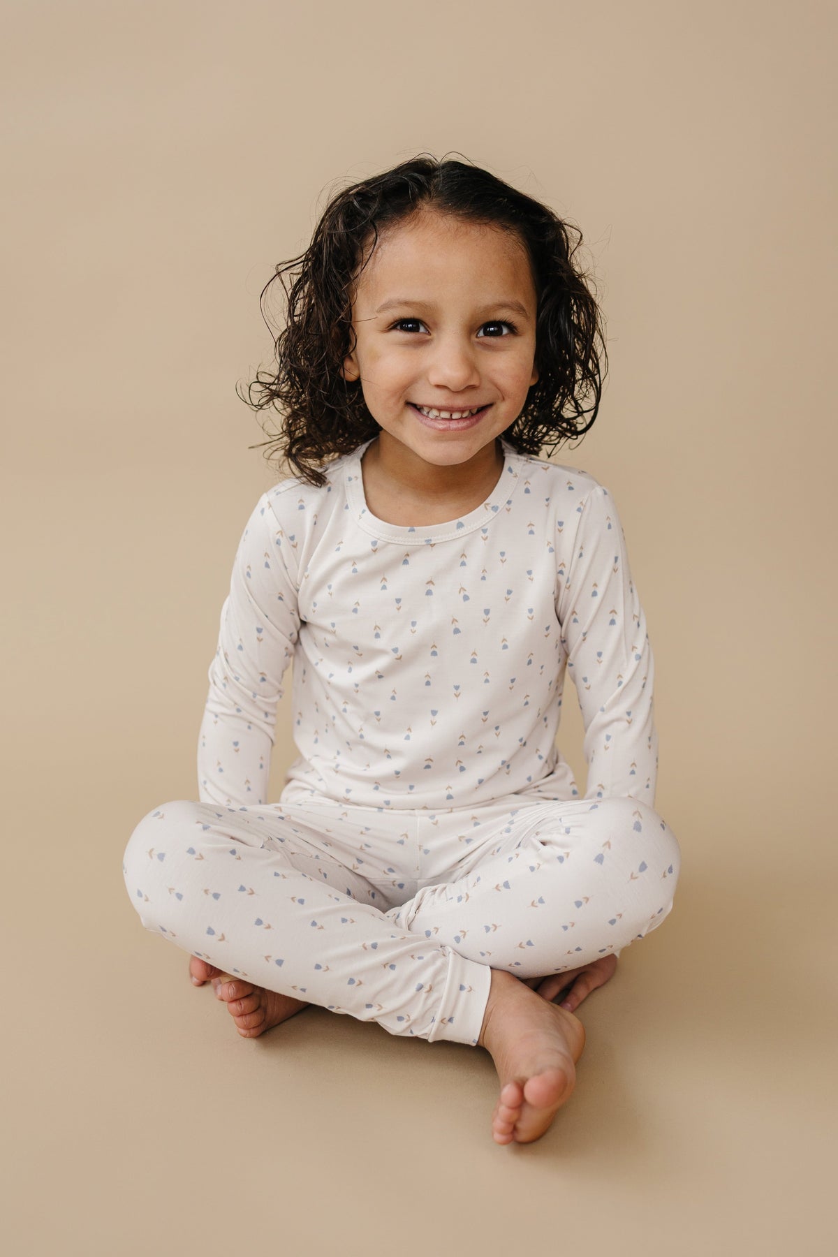 Tiny Tulips 2pc Bamboo Pajamas