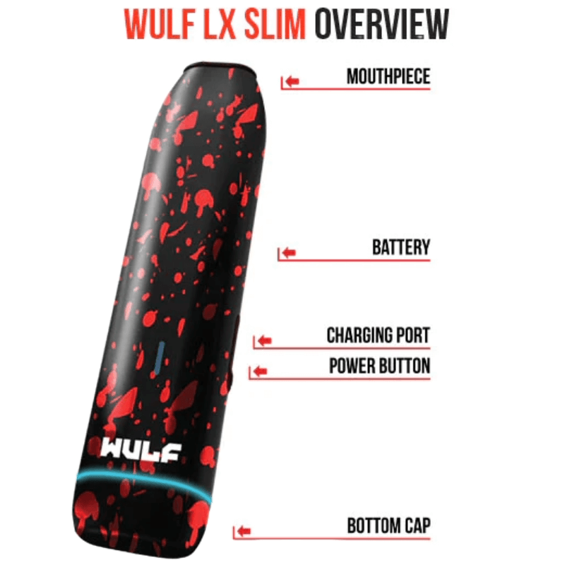 Wulf LX Slim Dry Herb Vaporizer