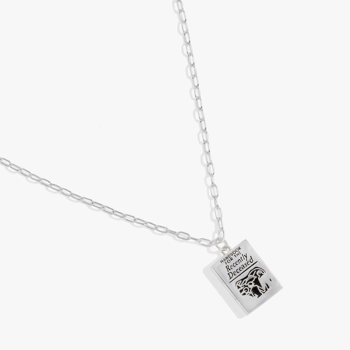BEETLEJUICE™ 'Handbook for the Recently Deceased' Pendant Necklace