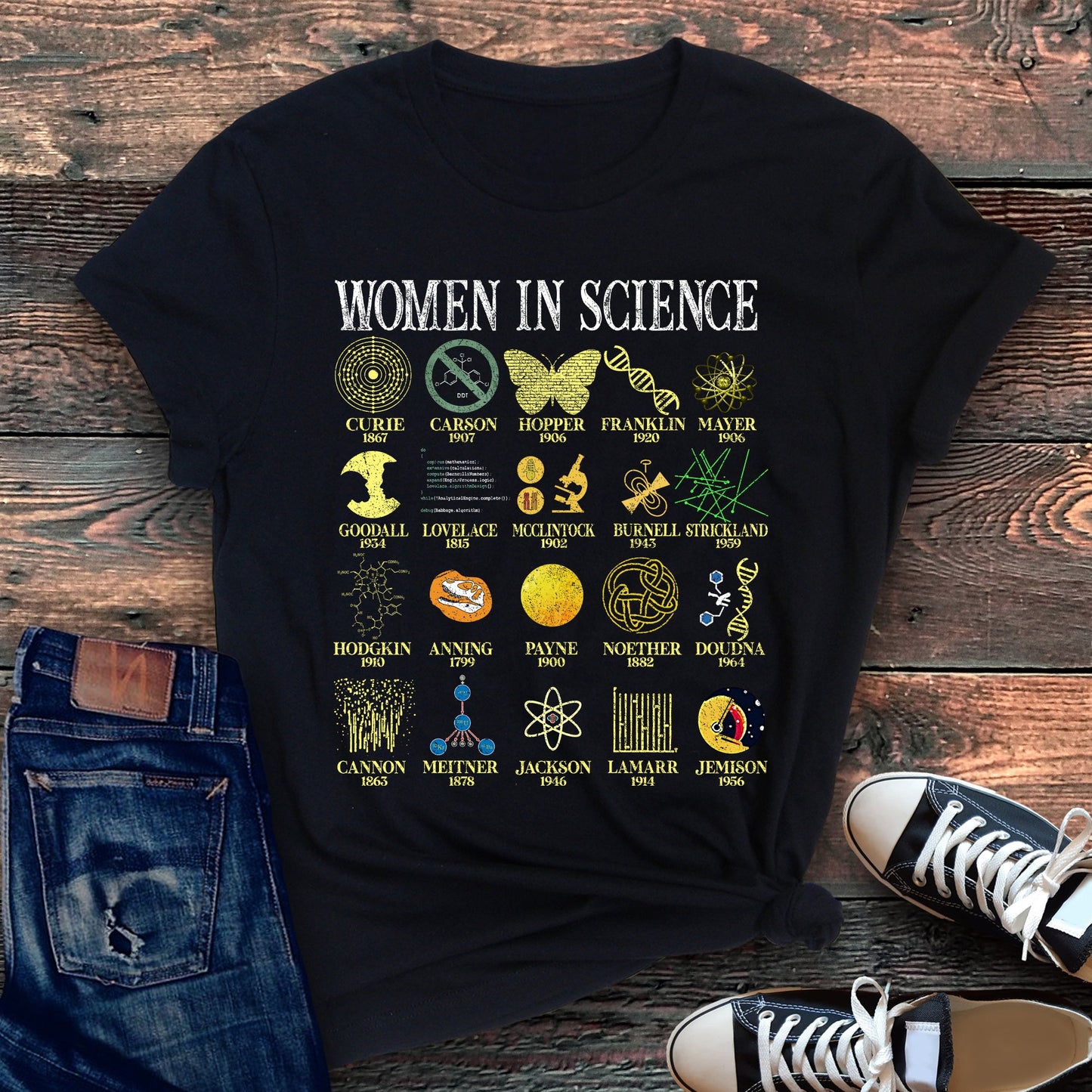 Women in Science, STEM T-Shirt