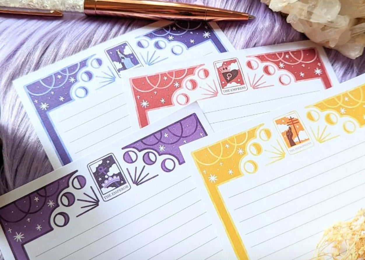 Tarot Notepad - Major Arcana