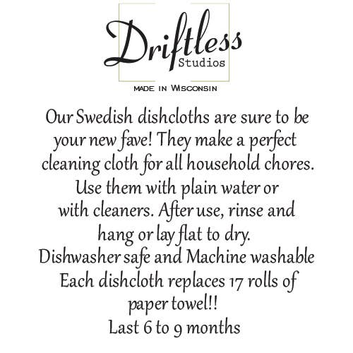Fall Harvest Mums Swedish Dishcloths
