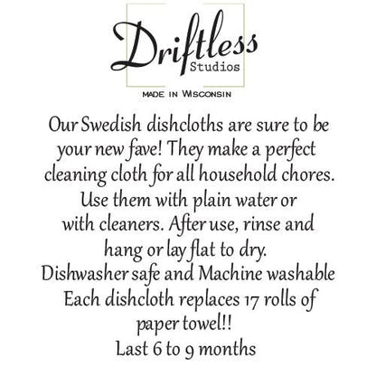 Fall Harvest Mums Swedish Dishcloths