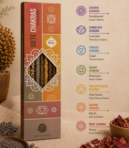7 Chakra Incense Collection | Variety