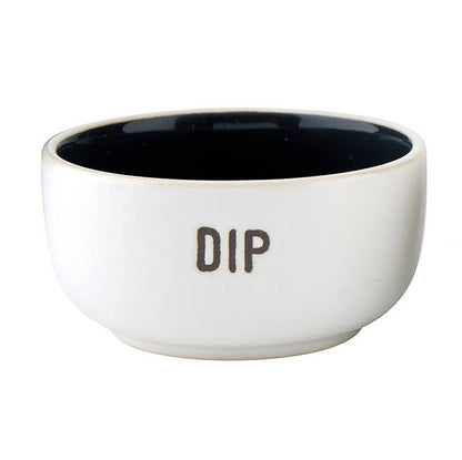 Eat Dip Enjoy Ceramic Dip Bowl Set - Face to Face