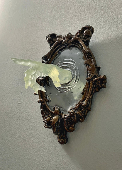 Spectral Hand Wall Plaque, Glow in the Dark