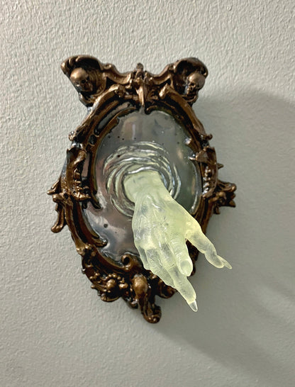 Spectral Hand Wall Plaque, Glow in the Dark