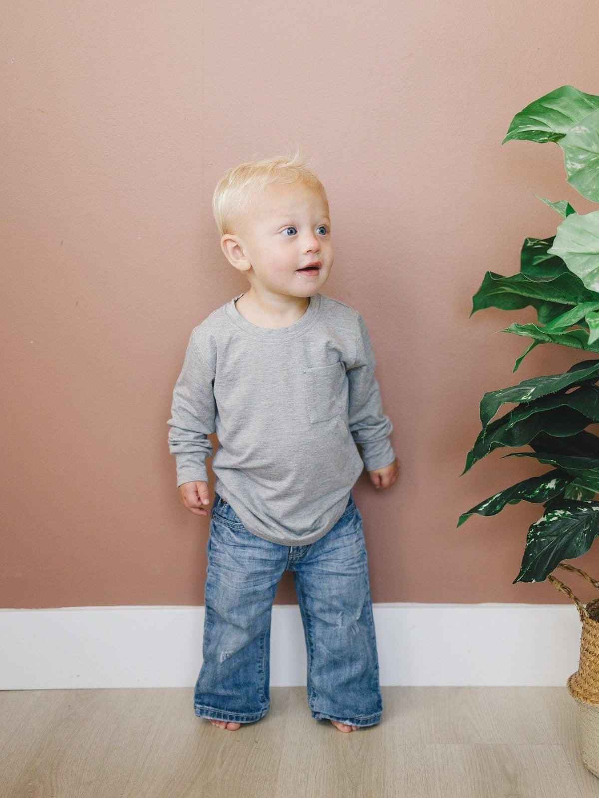 Bamboo Pocket Tee - more colors *0-6m sizes left