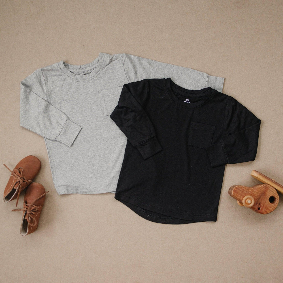Bamboo Pocket Tee - more colors *0-6m sizes left