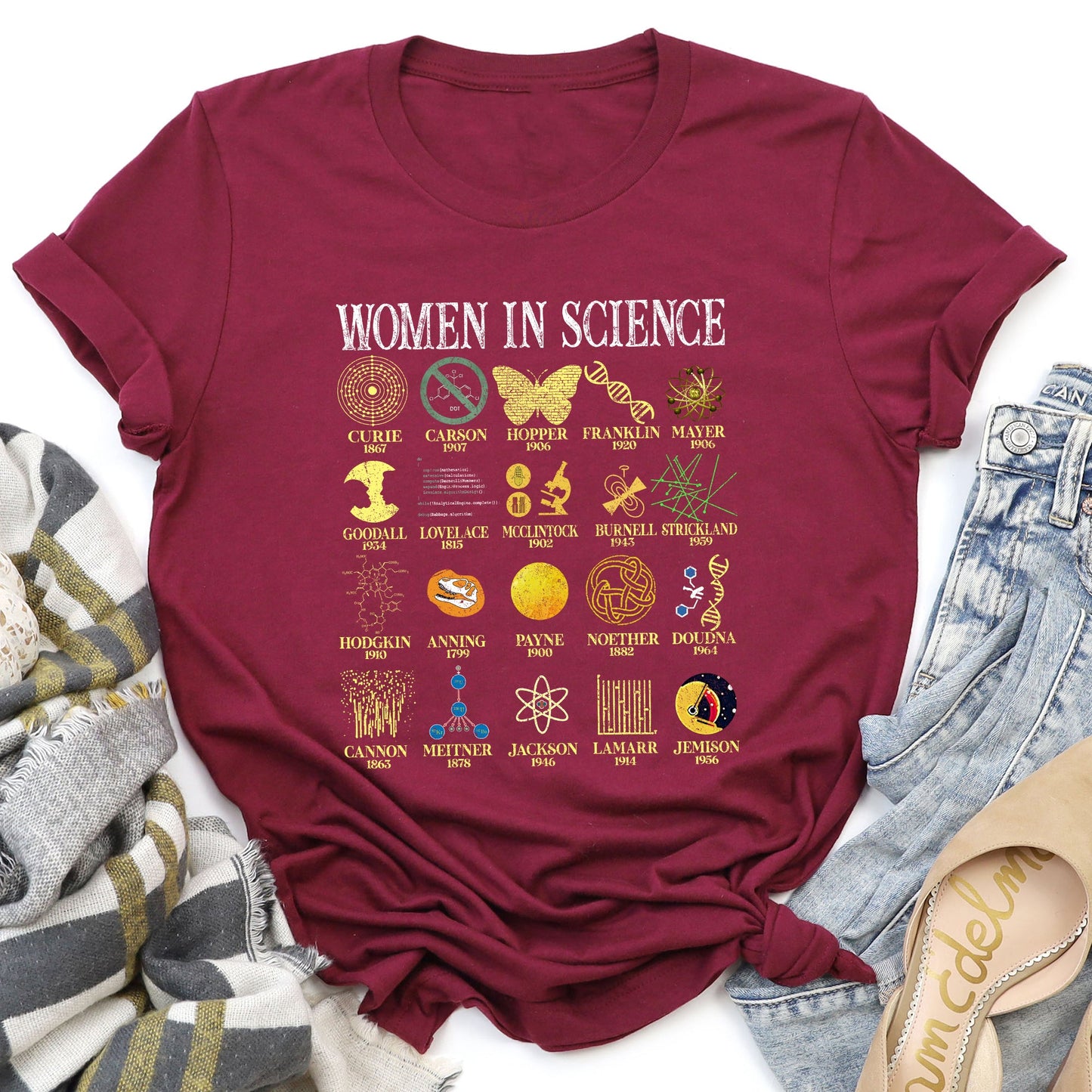 Women in Science, STEM T-Shirt