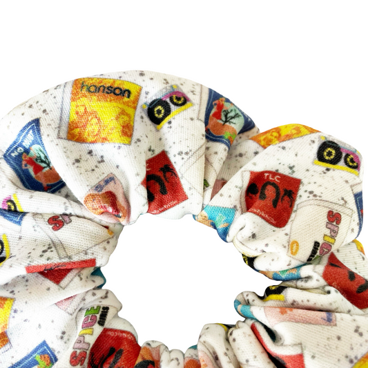 90s Music Albums Scrunchie