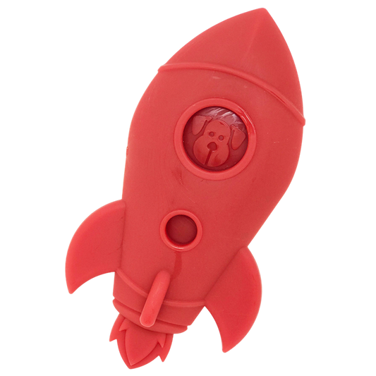 Rocket Ship Ultra Durable Nylon Dog Chew Toy