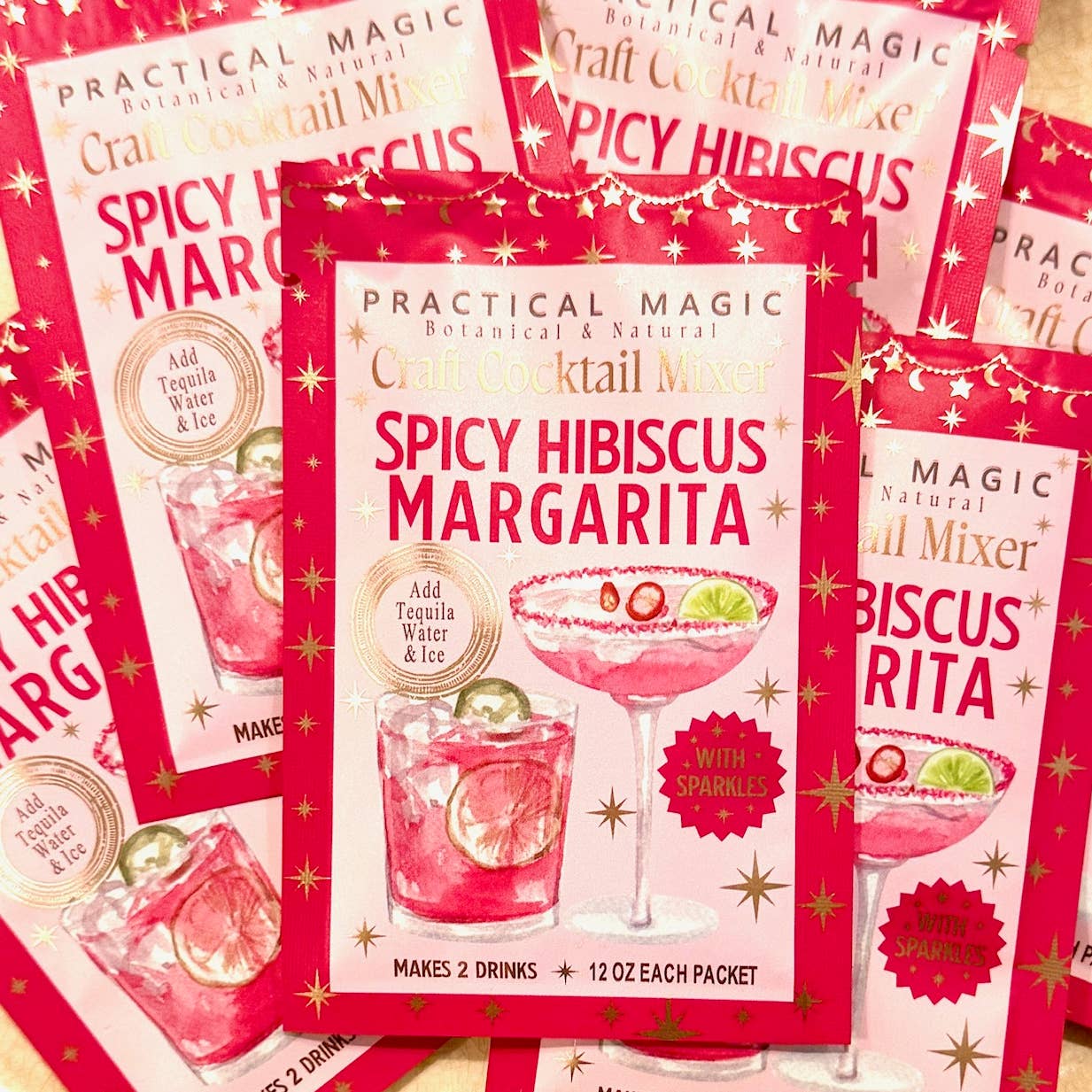 Spicy Hibiscus Sparkly Margarita Mix