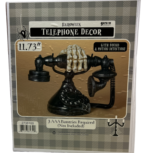 Motion Activated Spooky Halloween Telephone