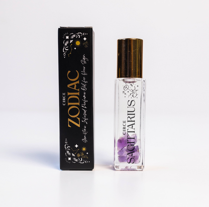 Zodiac Perfume - 12 zodiac gift Gemstone infused