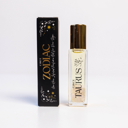 Zodiac Perfume - 12 zodiac gift Gemstone infused